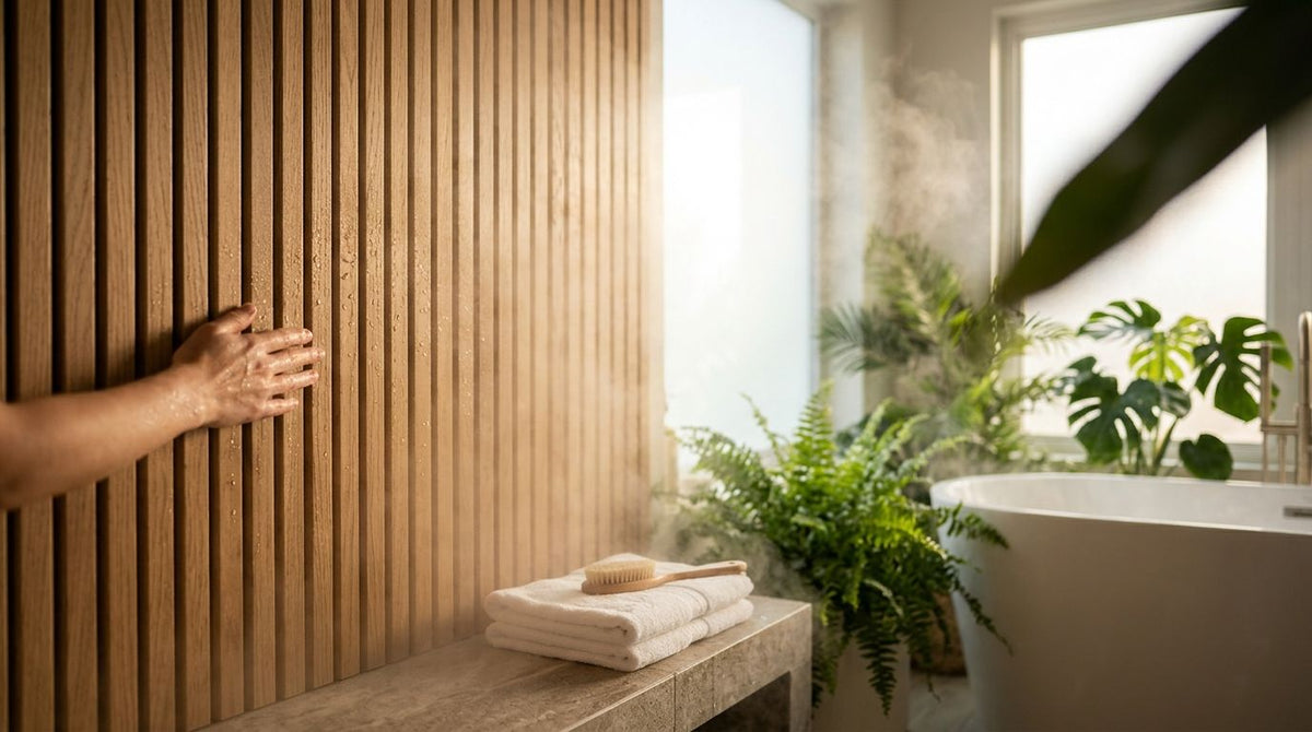Can wood slat panels handle high humidity without warping?