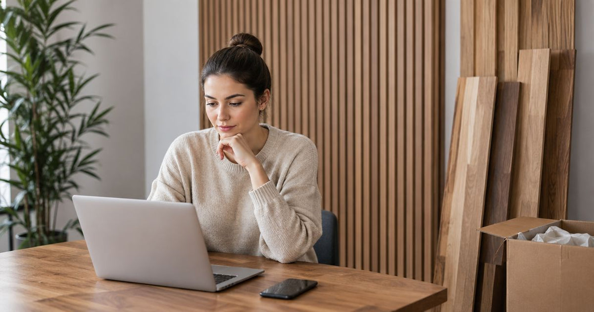Does buying wood wall panels online come with a return policy for damaged shipments?