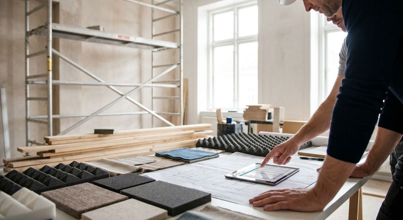 How to budget acoustic treatment for a restaurant reno