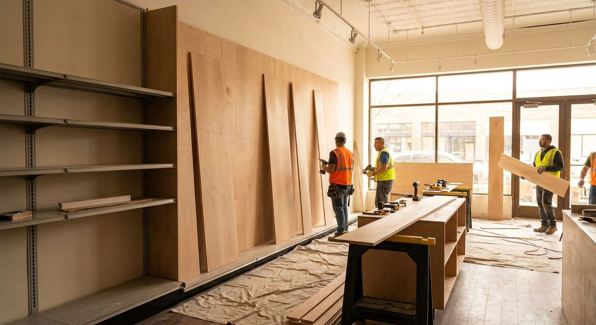 How to phase a wood panel rollout across retail locations