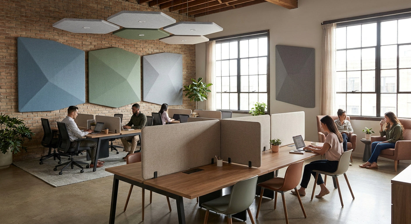 Best acoustic panels for noise control in co-working spaces