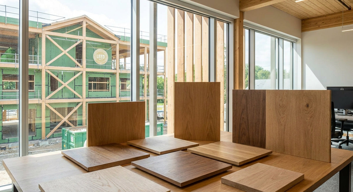 How to choose wood panels for a LEED-certified building project