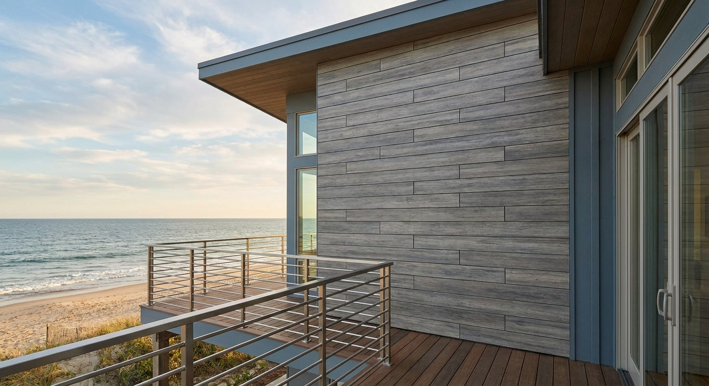 Best composite cladding panels for coastal home exteriors