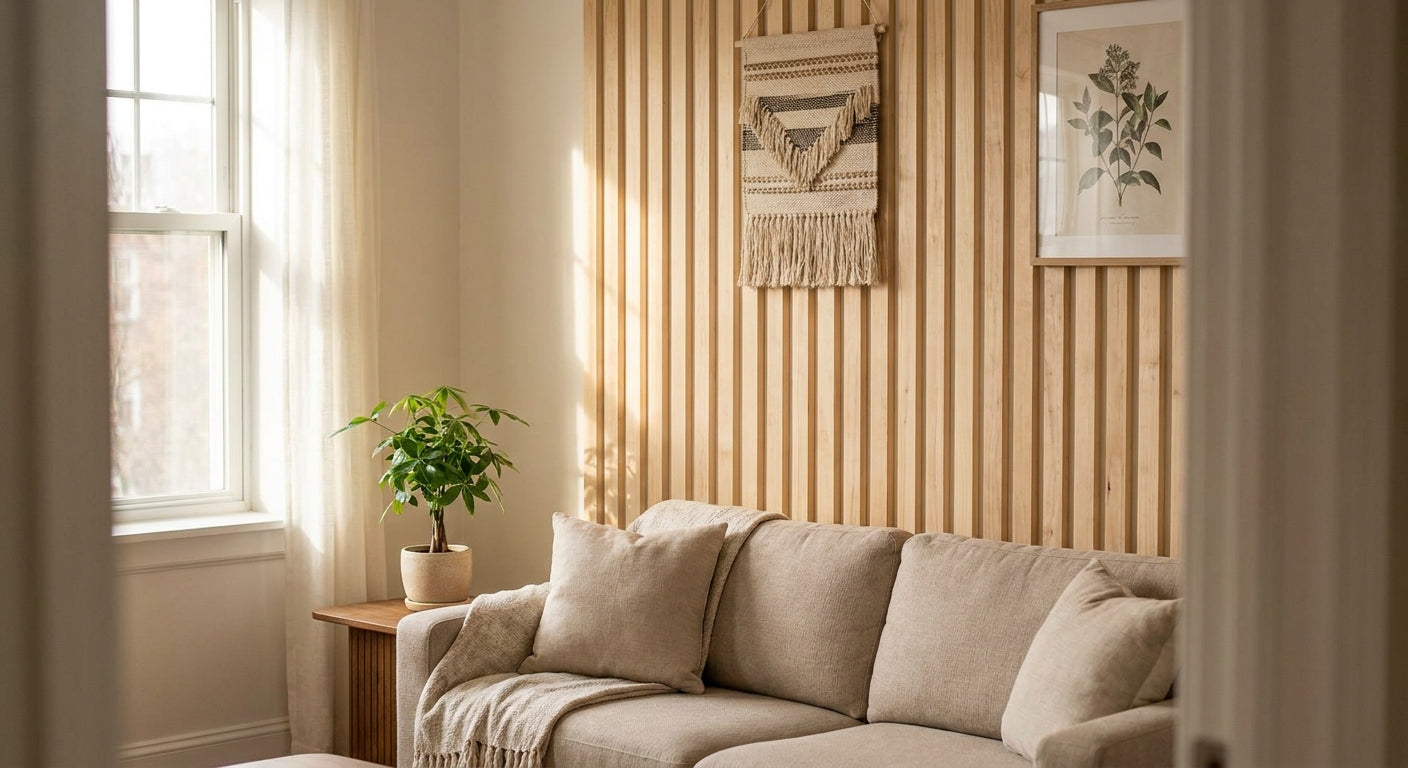 Best budget-friendly wood accent panels for first apartments