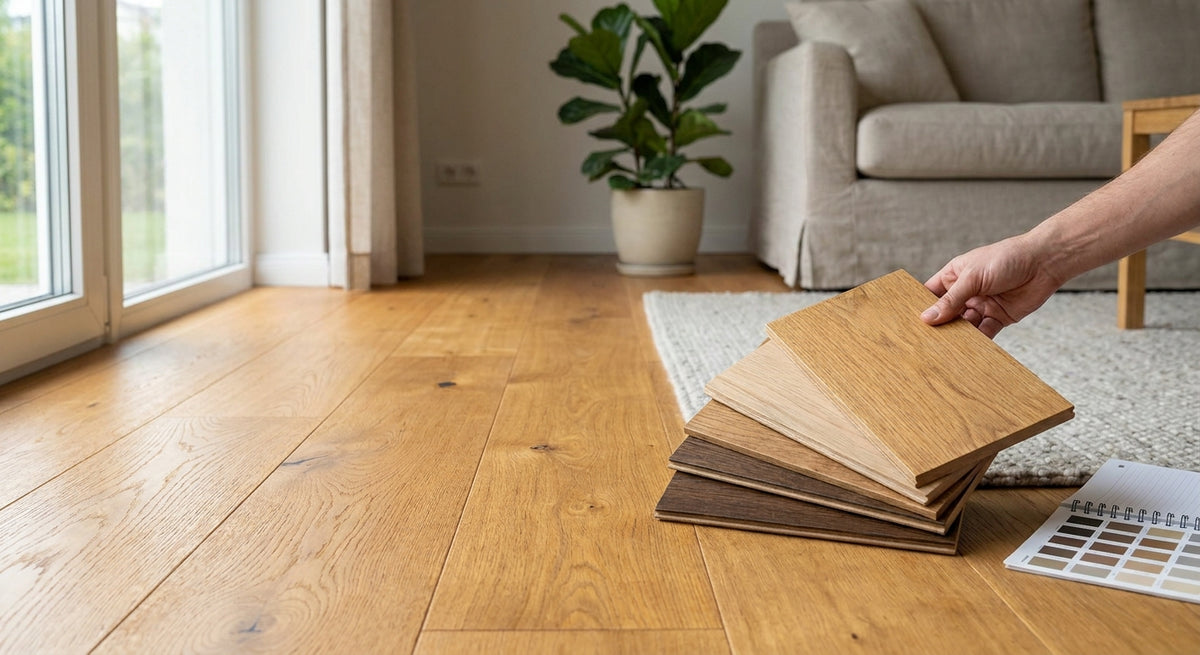 How to choose panel color to match existing flooring