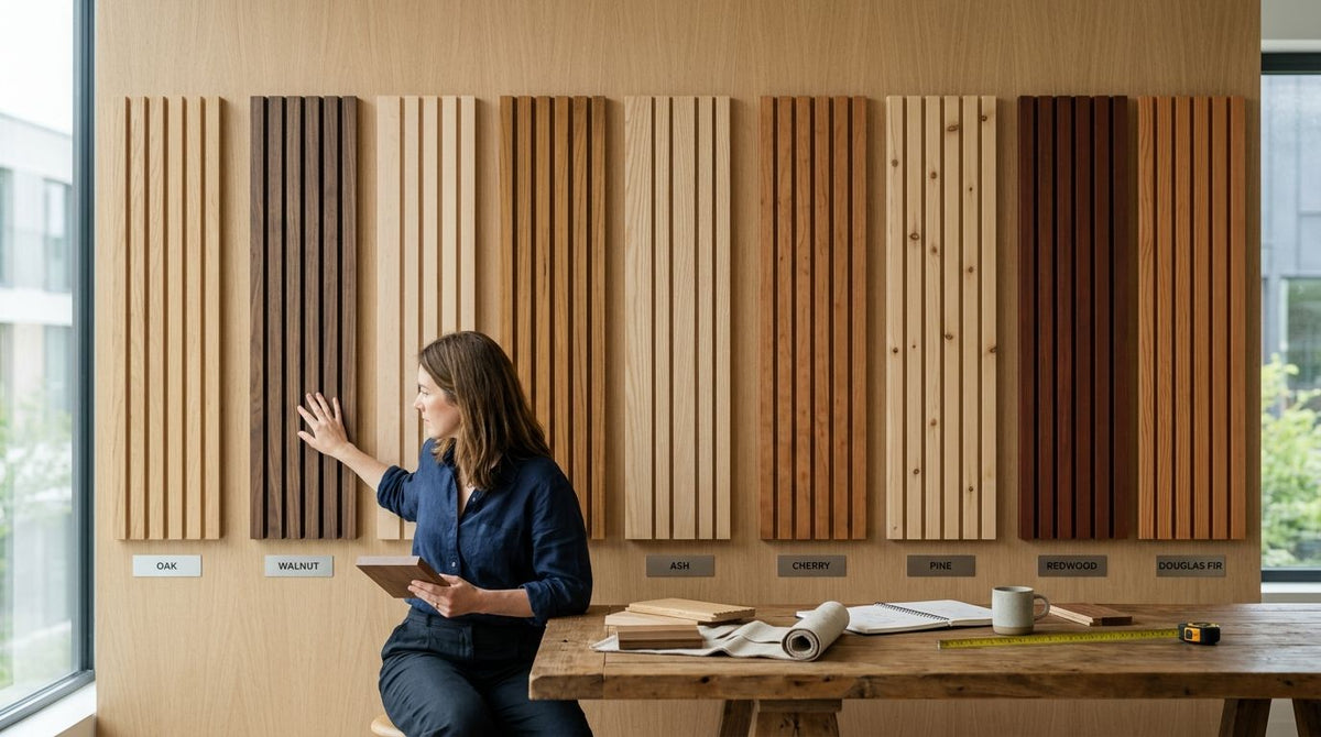 Best wood species compared for slat panels 2026