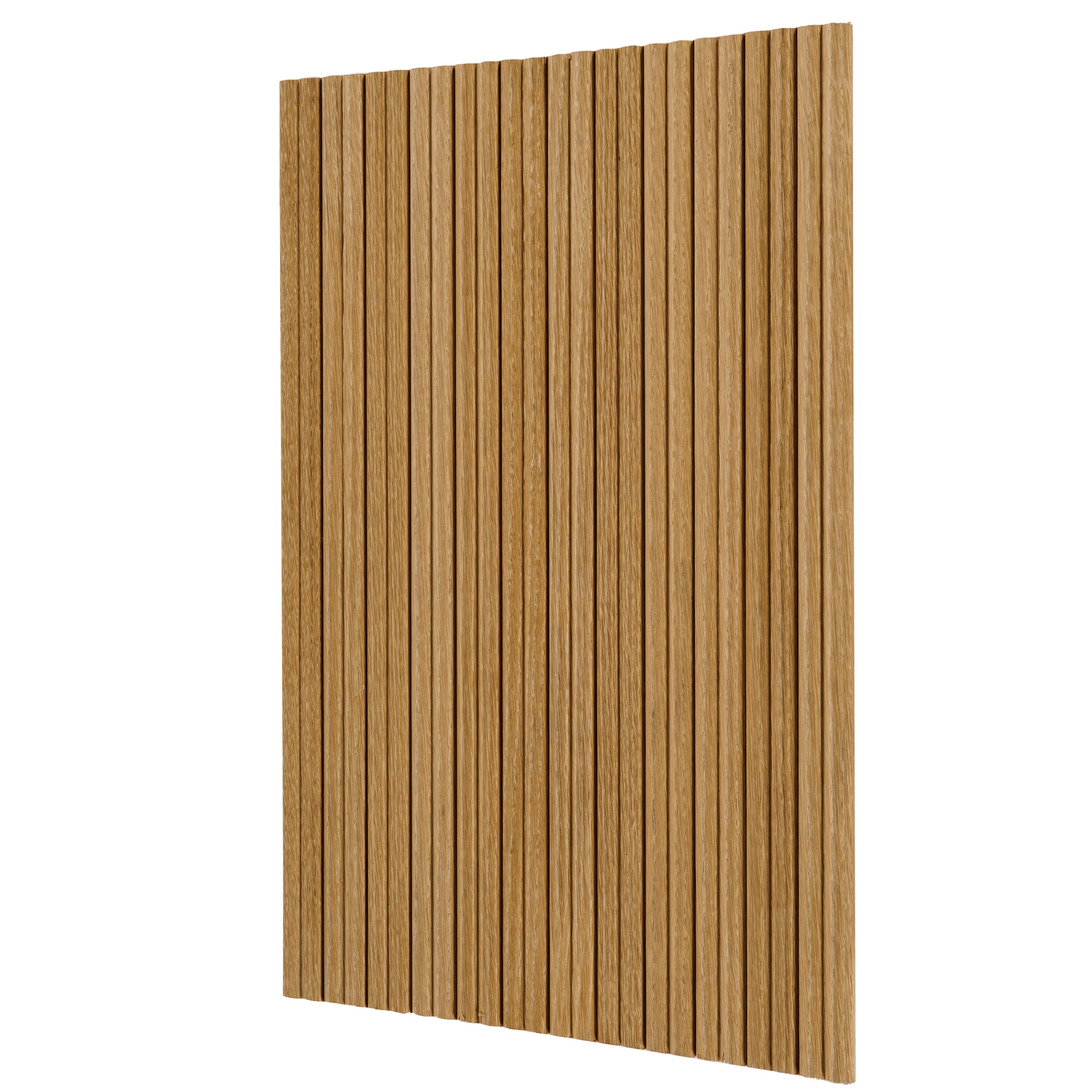 Sample - Fluted Wall Panel | Rustic Oak