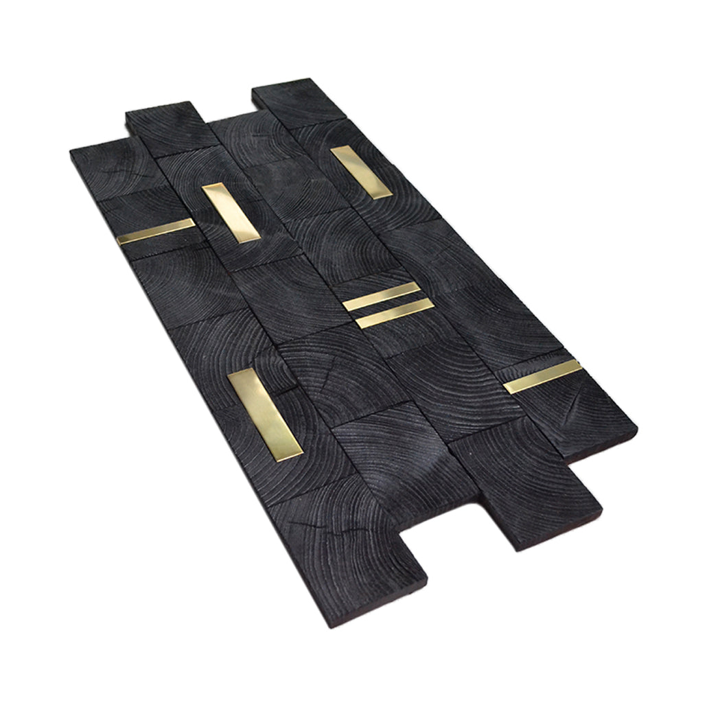 3D Wood Wall Panel | Industrial Pine | 12×24"