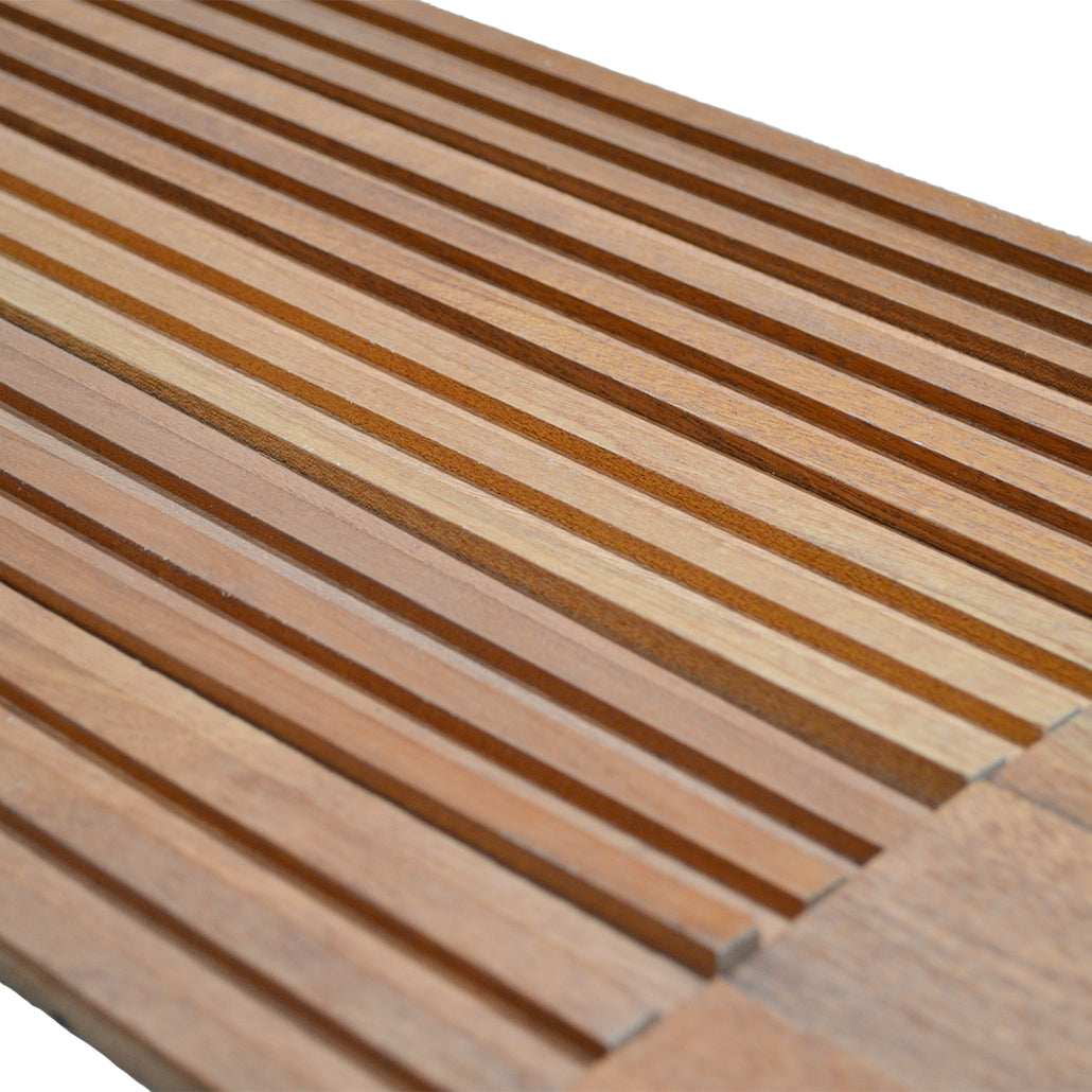 Wood Mosaic Panel | Silk Rosewood Wood Tile | 12×24”