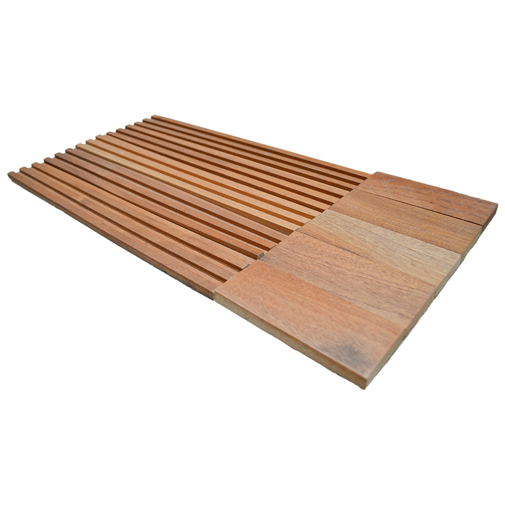 3D Wood Wall Panel | Silk Rosewood | 12×24"
