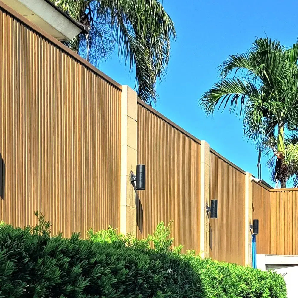 Exterior Wall Panel Birch 94.5" | Garden | 3D Wood Grain