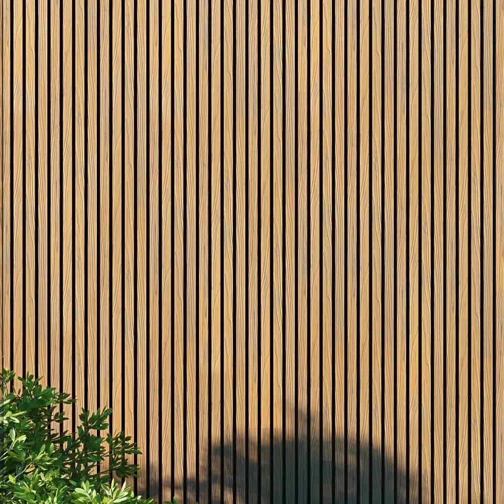 Exterior Wall Panel Birch 94.5" | Garden | 3D Wood Grain