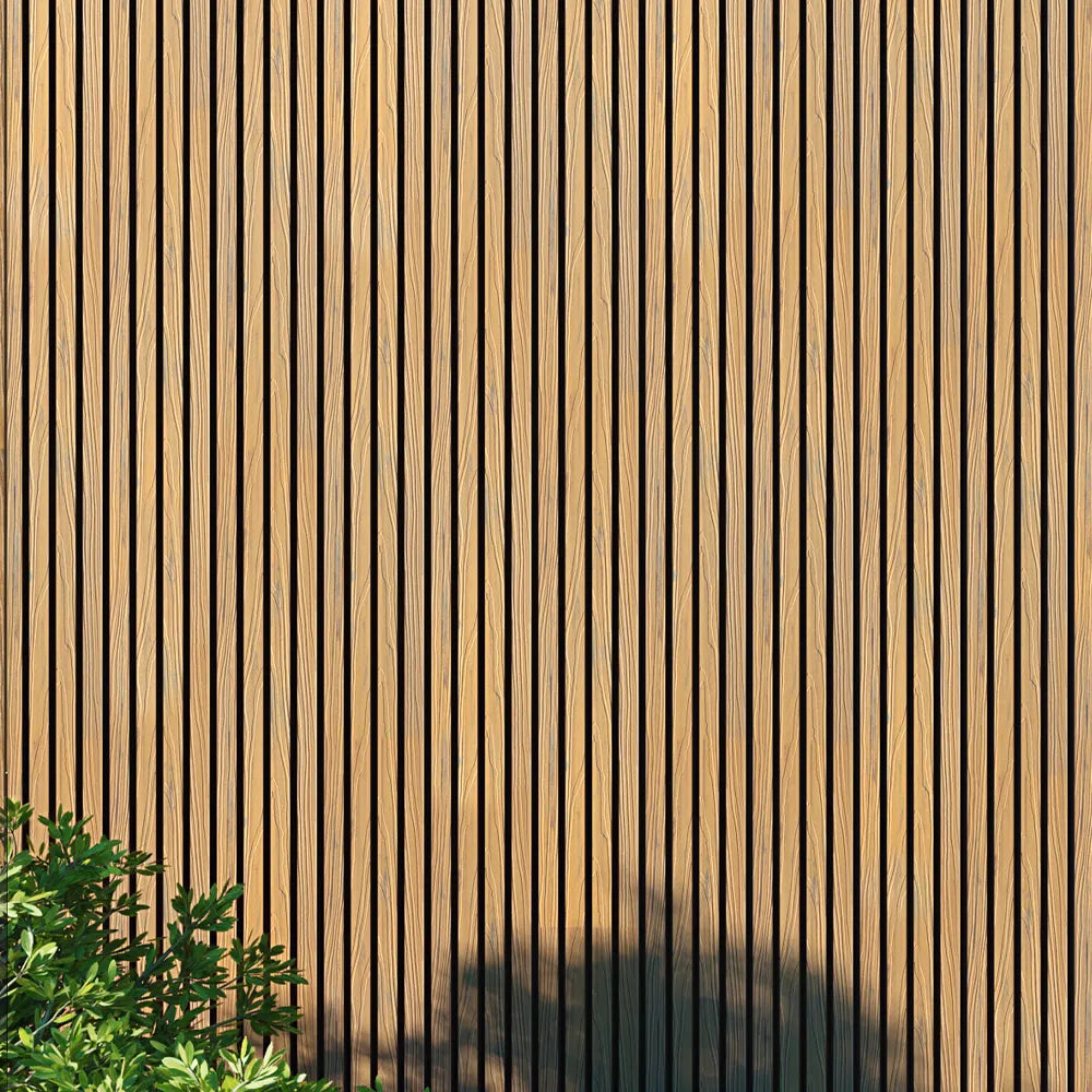 Exterior Wall Panel Birch 94.5" | Garden | 3D Wood Grain (2 Panels per Box)