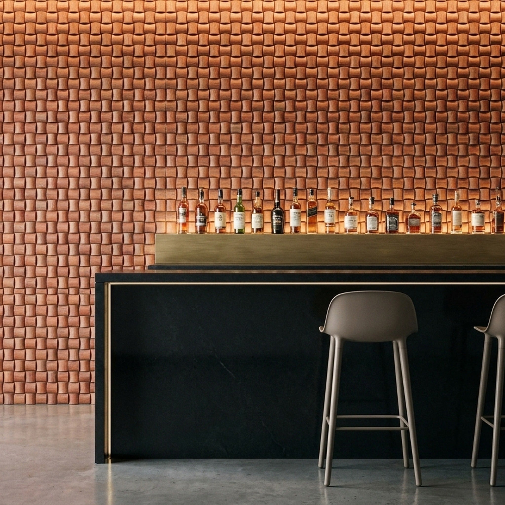 3D Wood Wall Panel | Arisauro | 12×12"