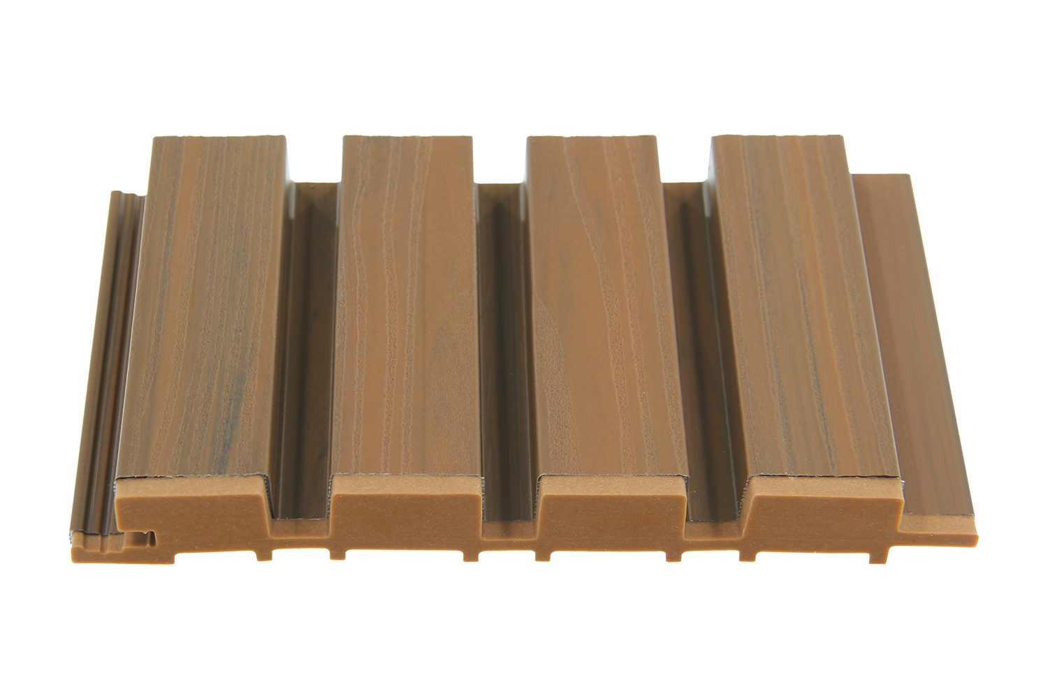 Exterior Wall Panel Oak Rubber End Cap - 10 pcs.