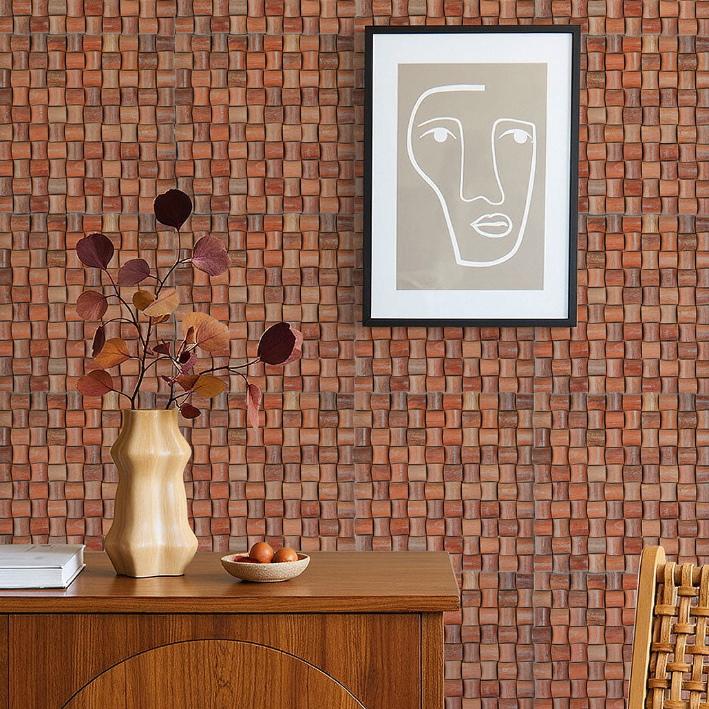 Wood Mosaic Panel | Arisauro Wood Tile | 12×12”