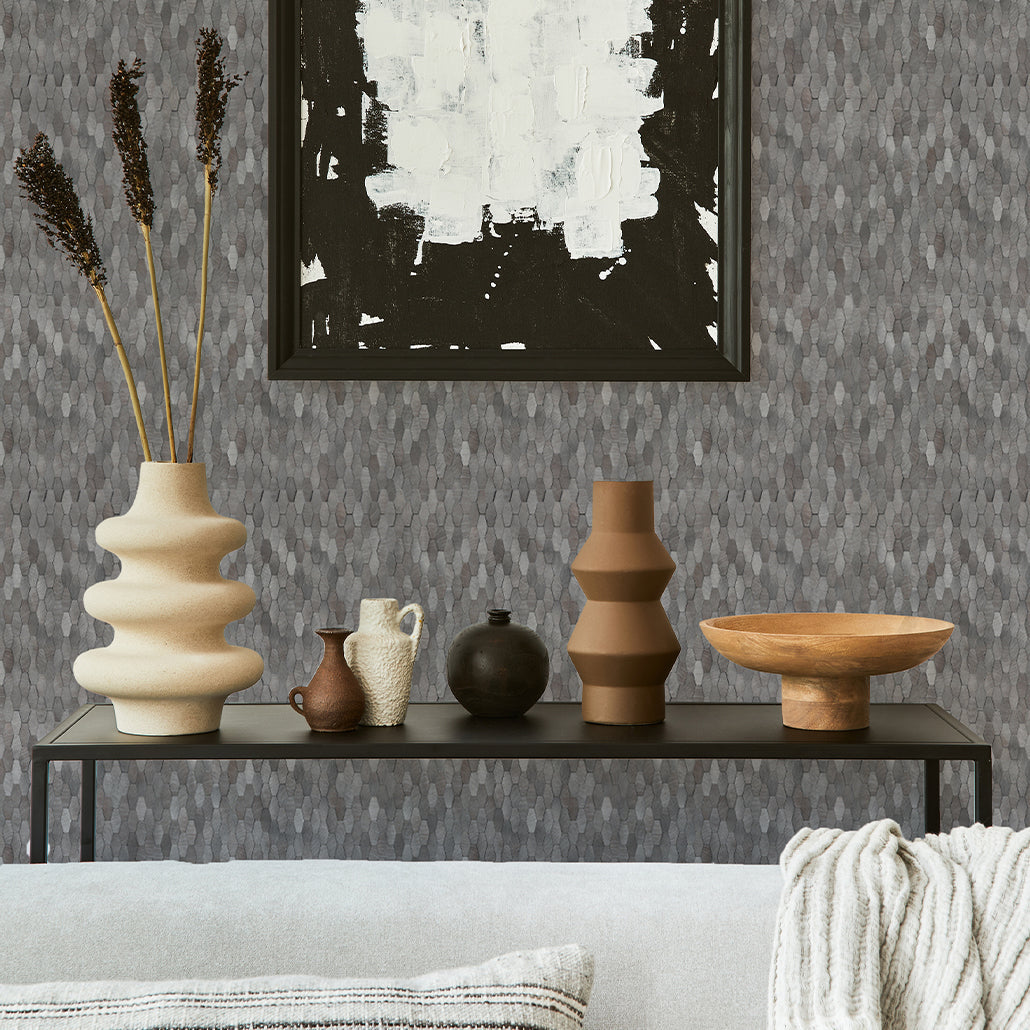 Peel and Stick Backsplash | Picket 3D Gray | 12.2×11.81"