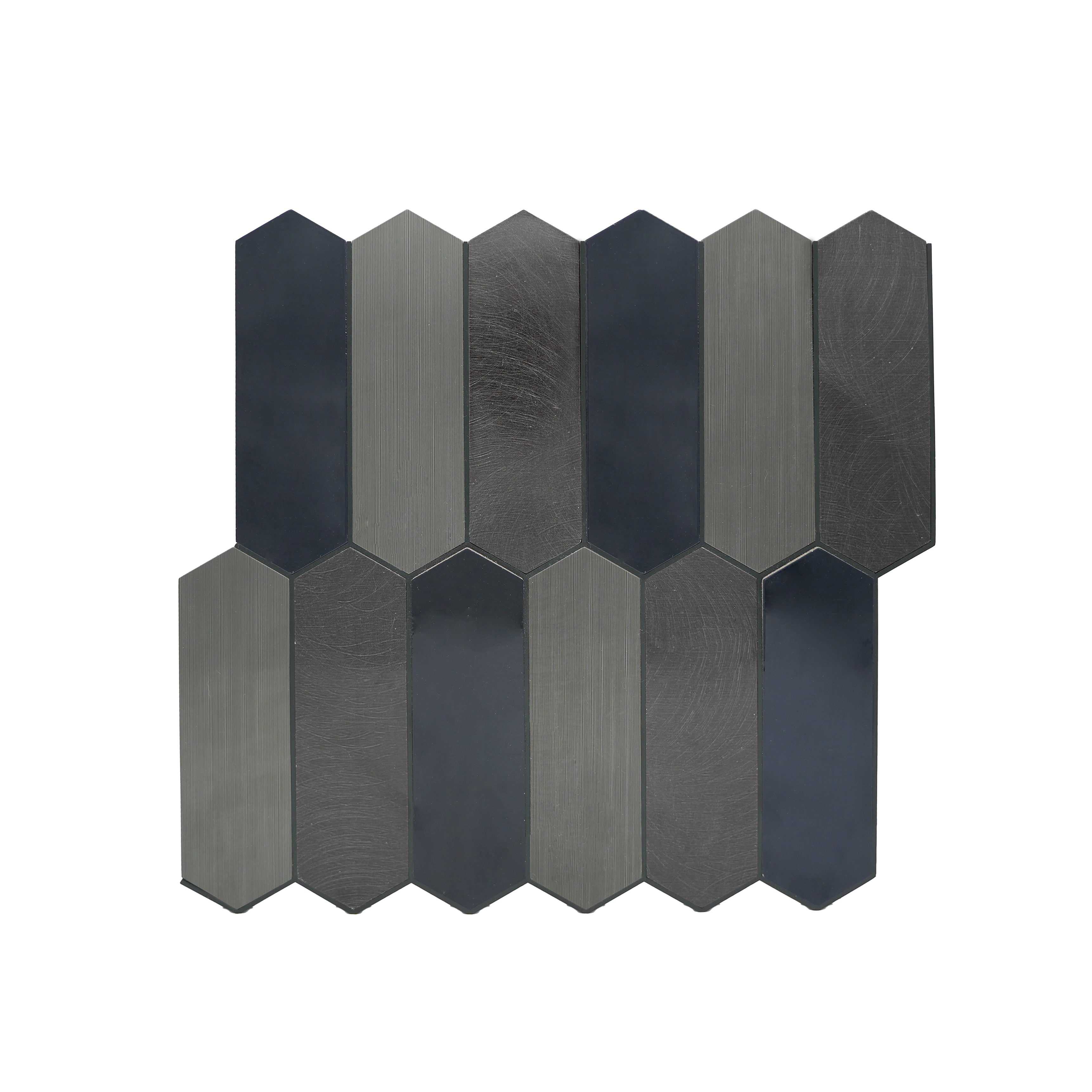 Peel and Stick Backsplash | Picket Blue | 11.1×10.75"