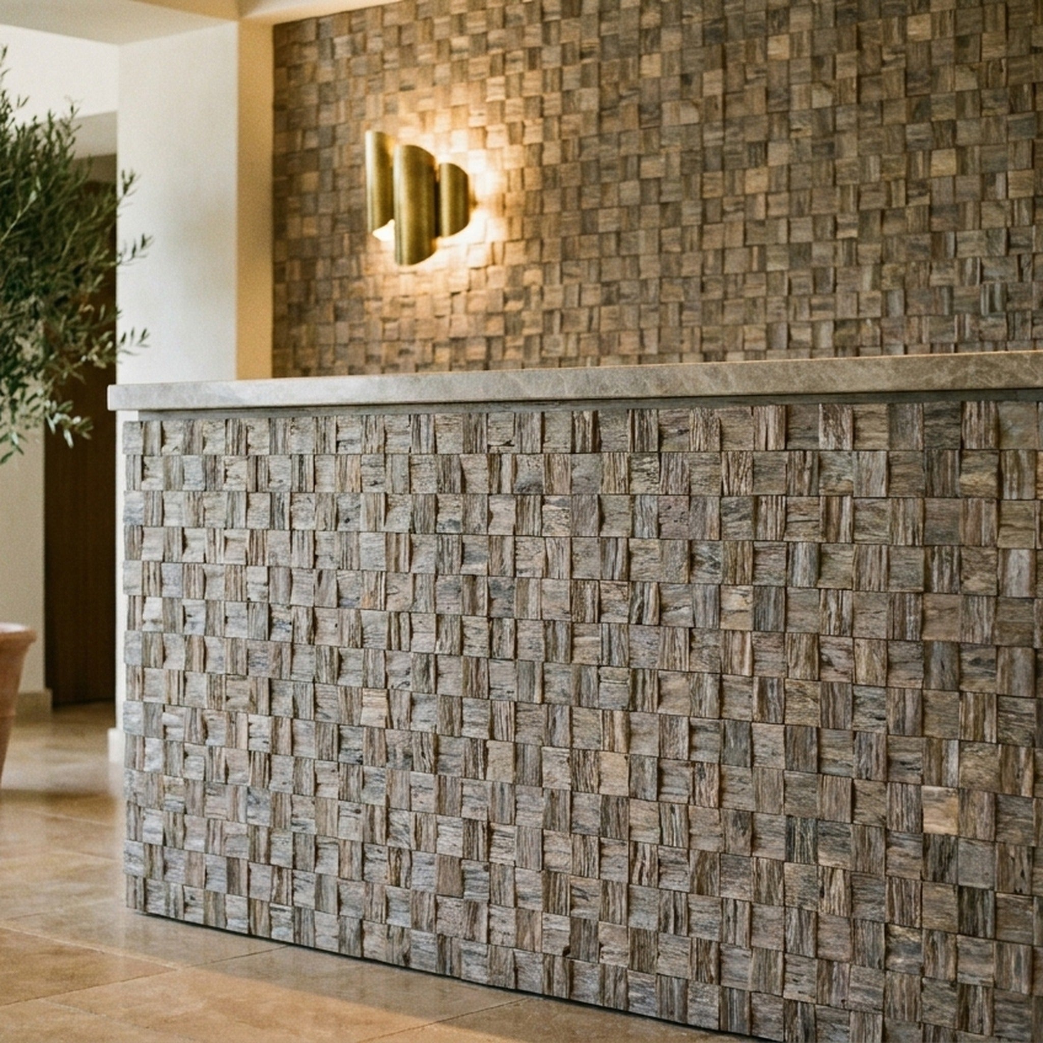 3D Wood Wall Panel | Marine | 12×12"