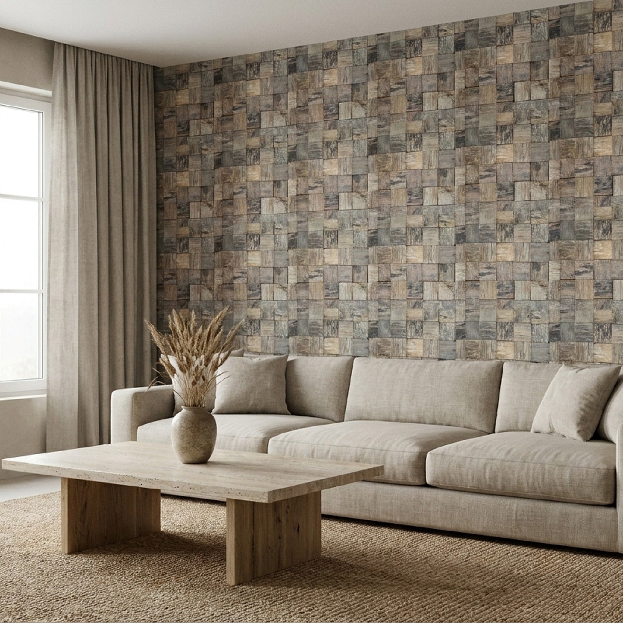 3D Wood Wall Panel | Marine | 12×12"
