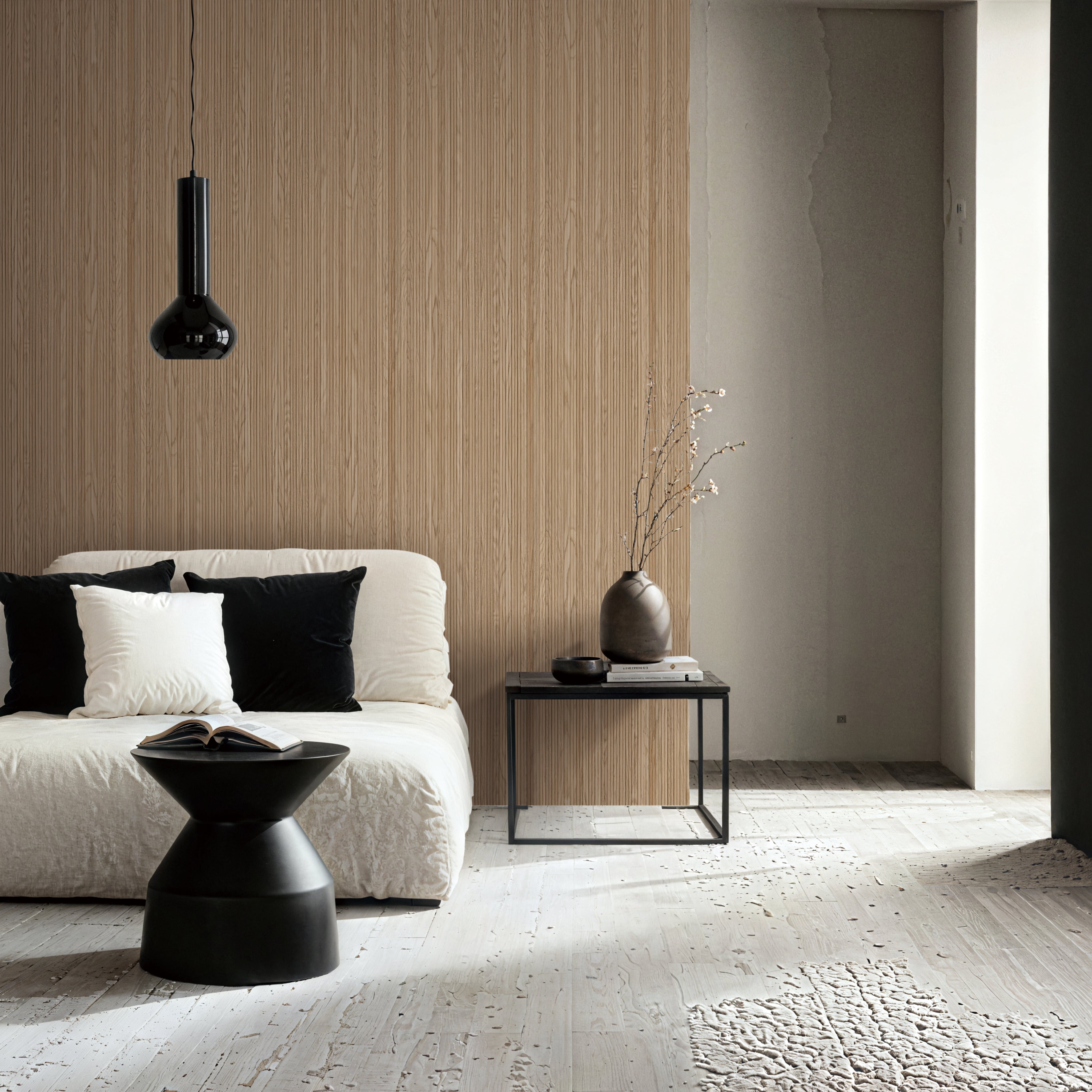 Fluted Wall Panel | Natural Oak | Modern Flexible Design