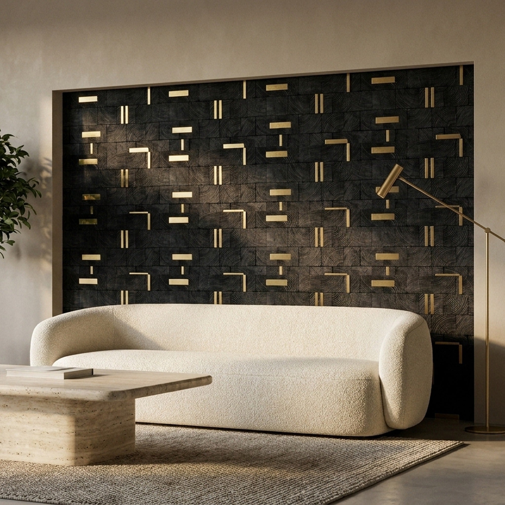3D Wood Wall Panel | Industrial Pine | 12×24"