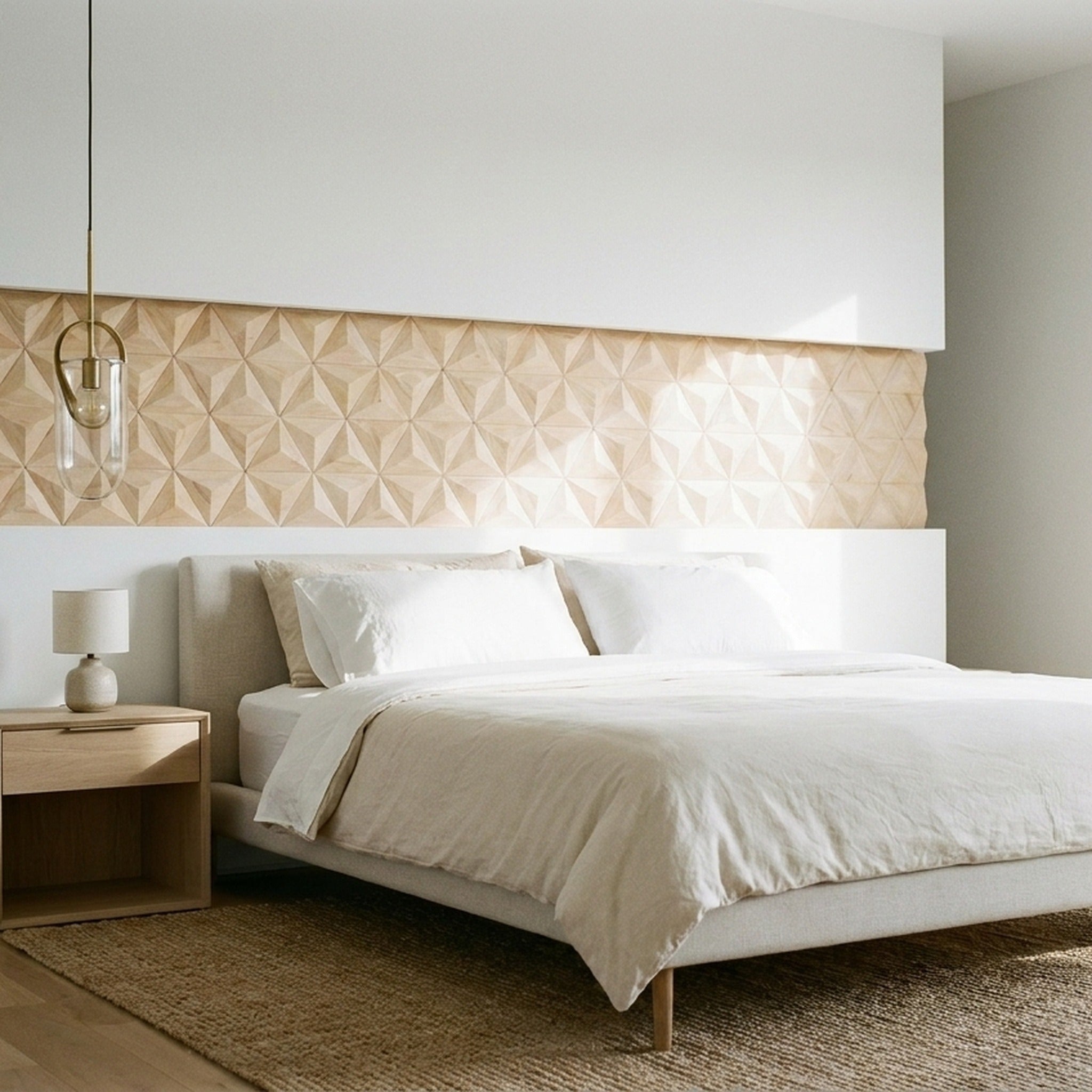3D Wood Wall Panel | Spacious Rubber | 11.8×13.8"