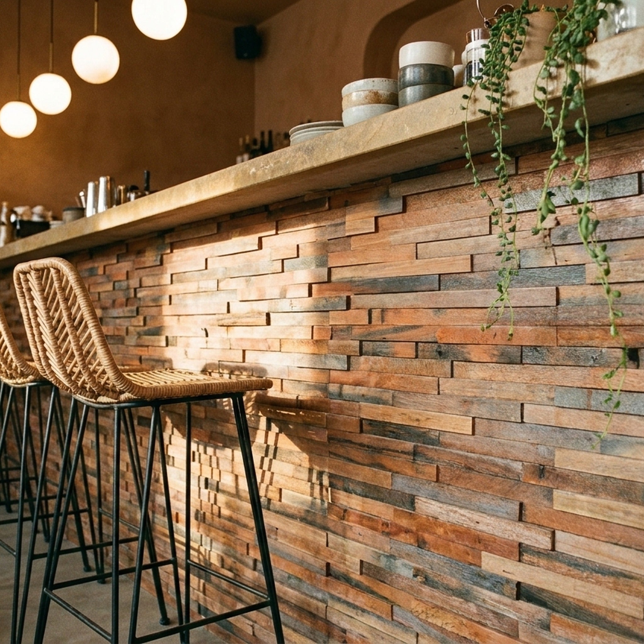 3D Wood Wall Panel | Wide Shipwood | 12×24"