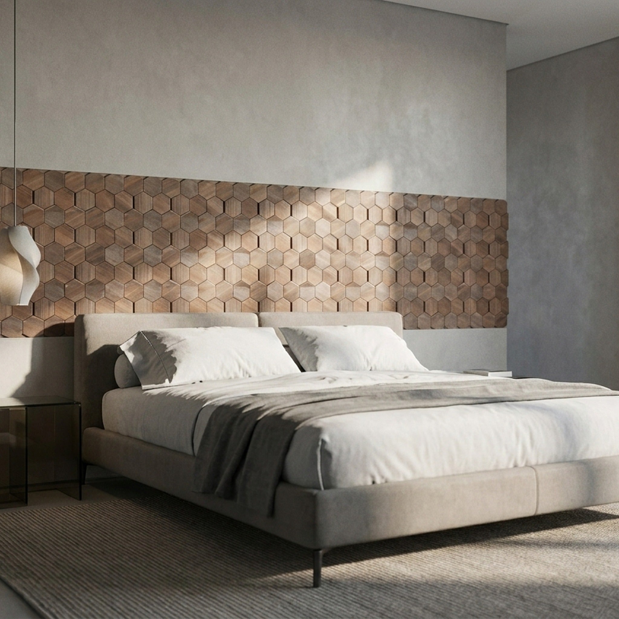 3D Wood Wall Panel | Tropical Walnut | 10.2×11.8"