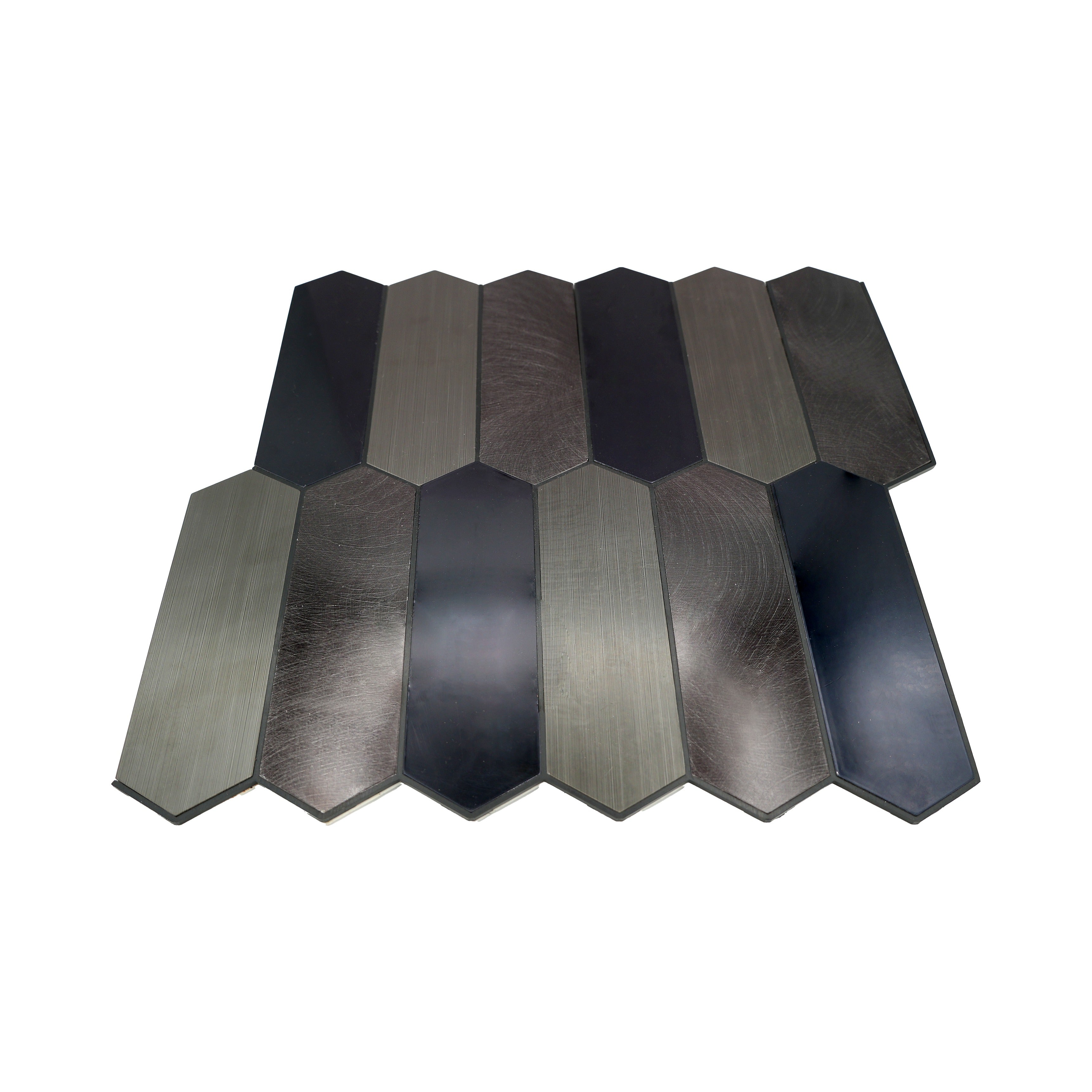 Peel and Stick Backsplash | Picket Blue | 11.1×10.75"