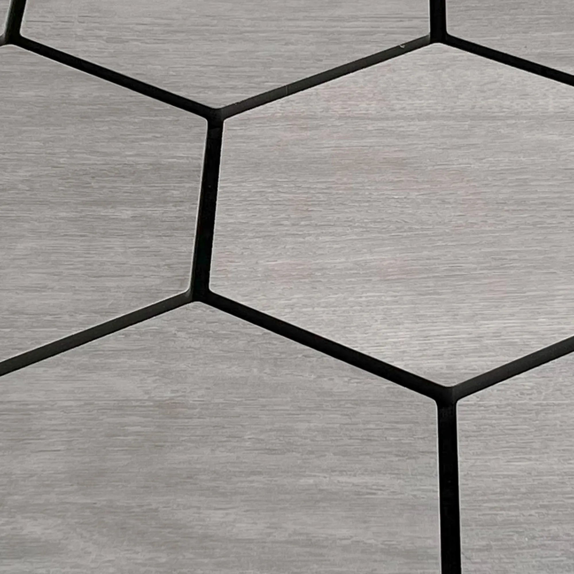 Hexagon Acoustic Panel | Gray Walnut 32 Inch (4 Panels per Box) | Wall Decor