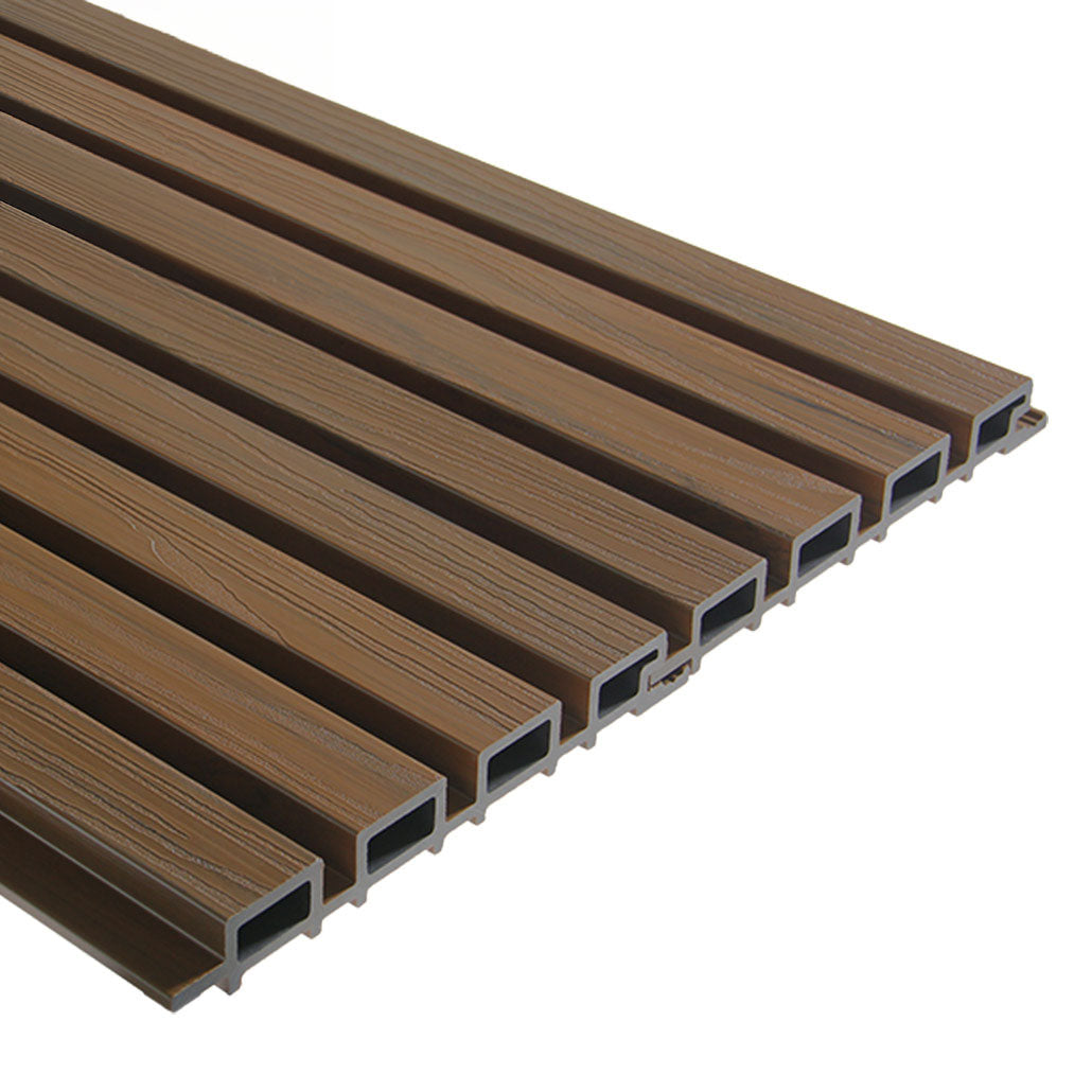 Exterior Wall Panel Oak 94.5" | Garden | 3D Wood Grain (2 Panels per Box)
