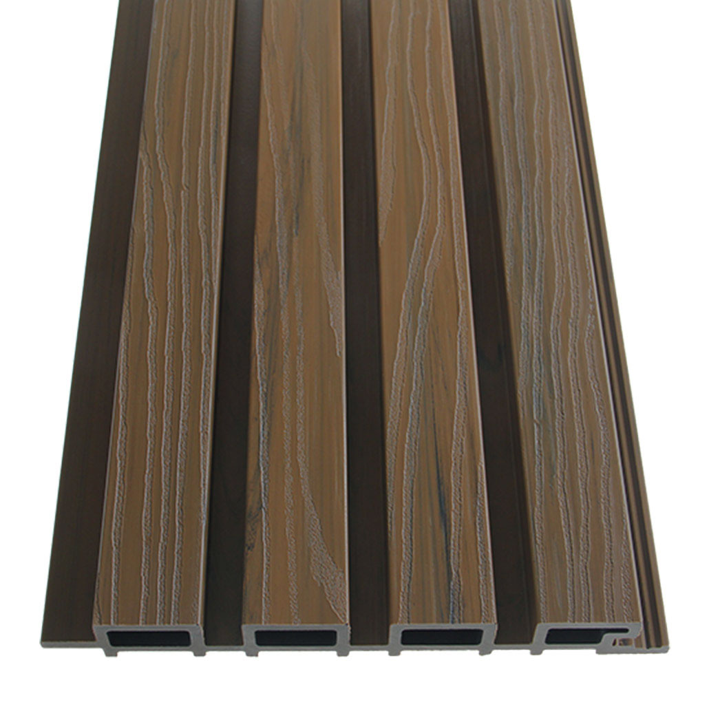 Exterior Wall Panel Oak 94.5" | Garden | 3D Wood Grain (2 Panels per Box)