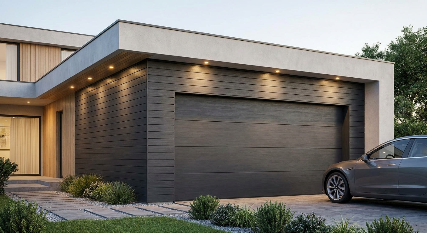 Best composite cladding panels for modern garage doors