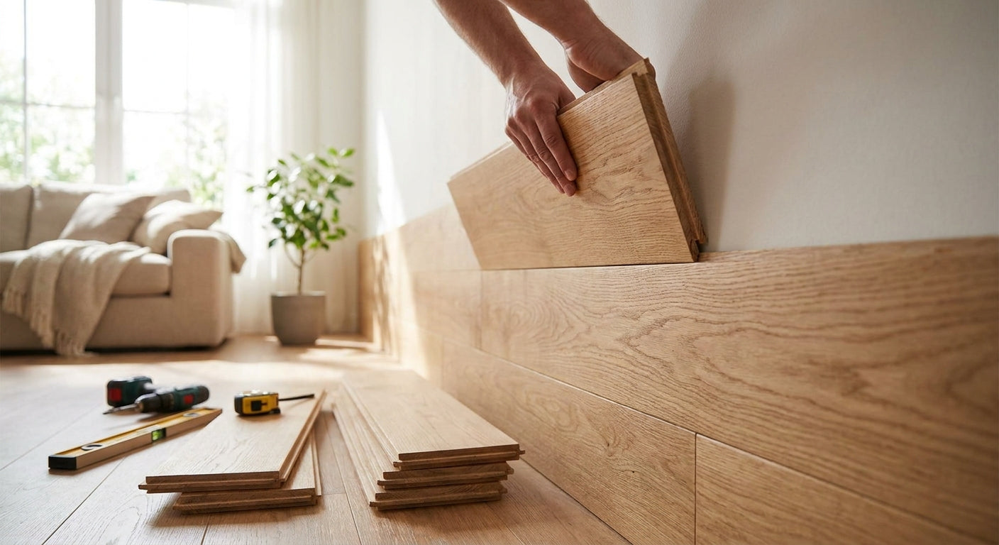 Best interlocking wood wall panels for quick DIY installs