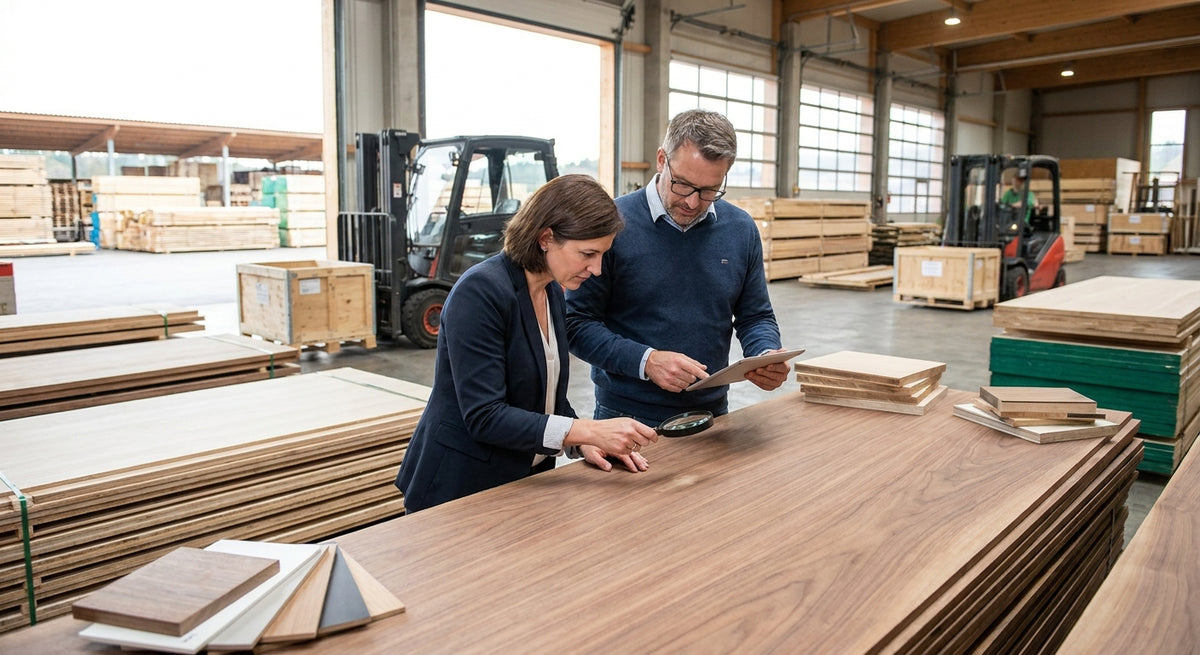 How to vet a wood panel supplier for a commercial contract