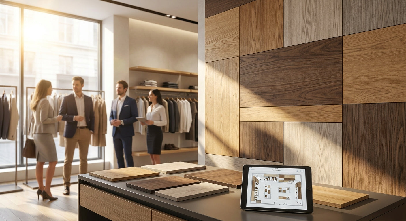 Best wood wall panels for franchise retail rollout programs