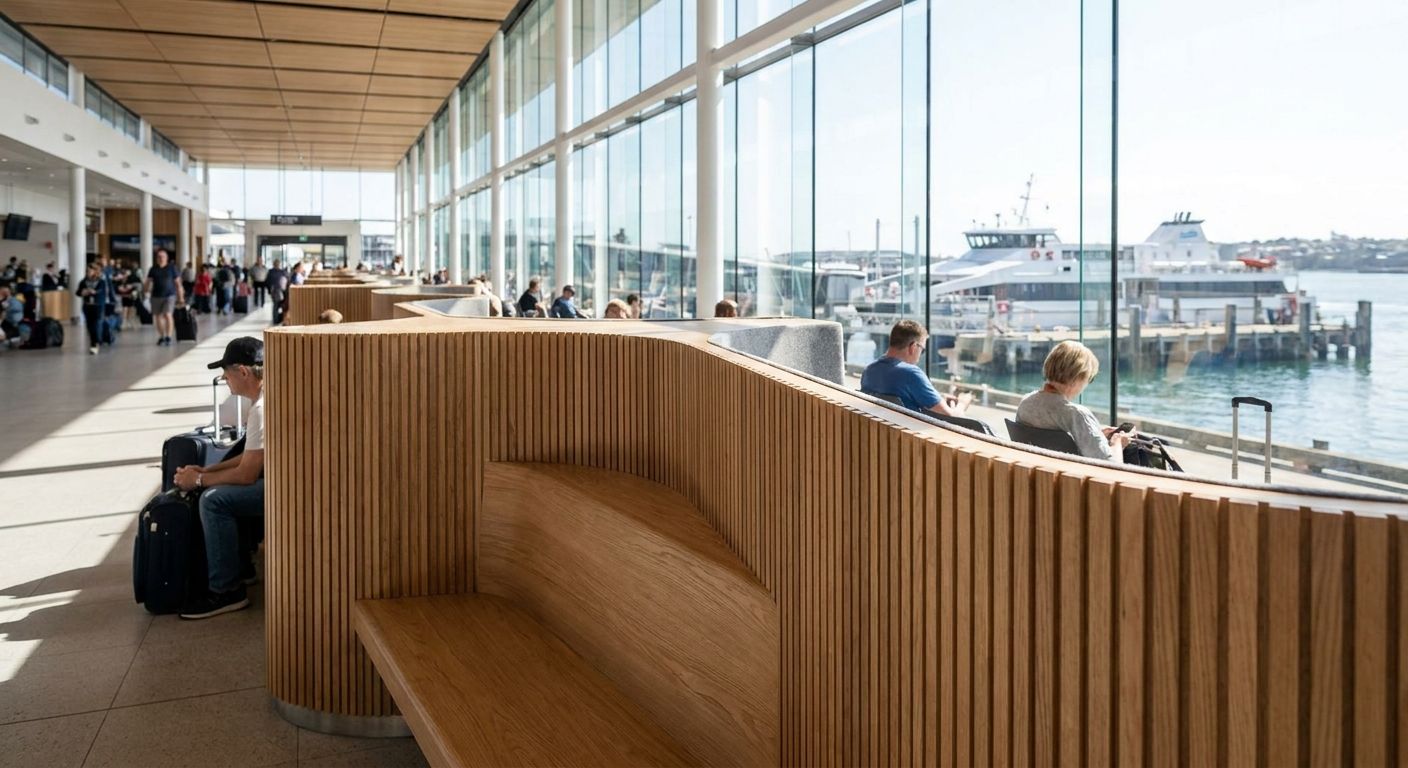 Best wood wall panels for ferry terminal waiting lounges