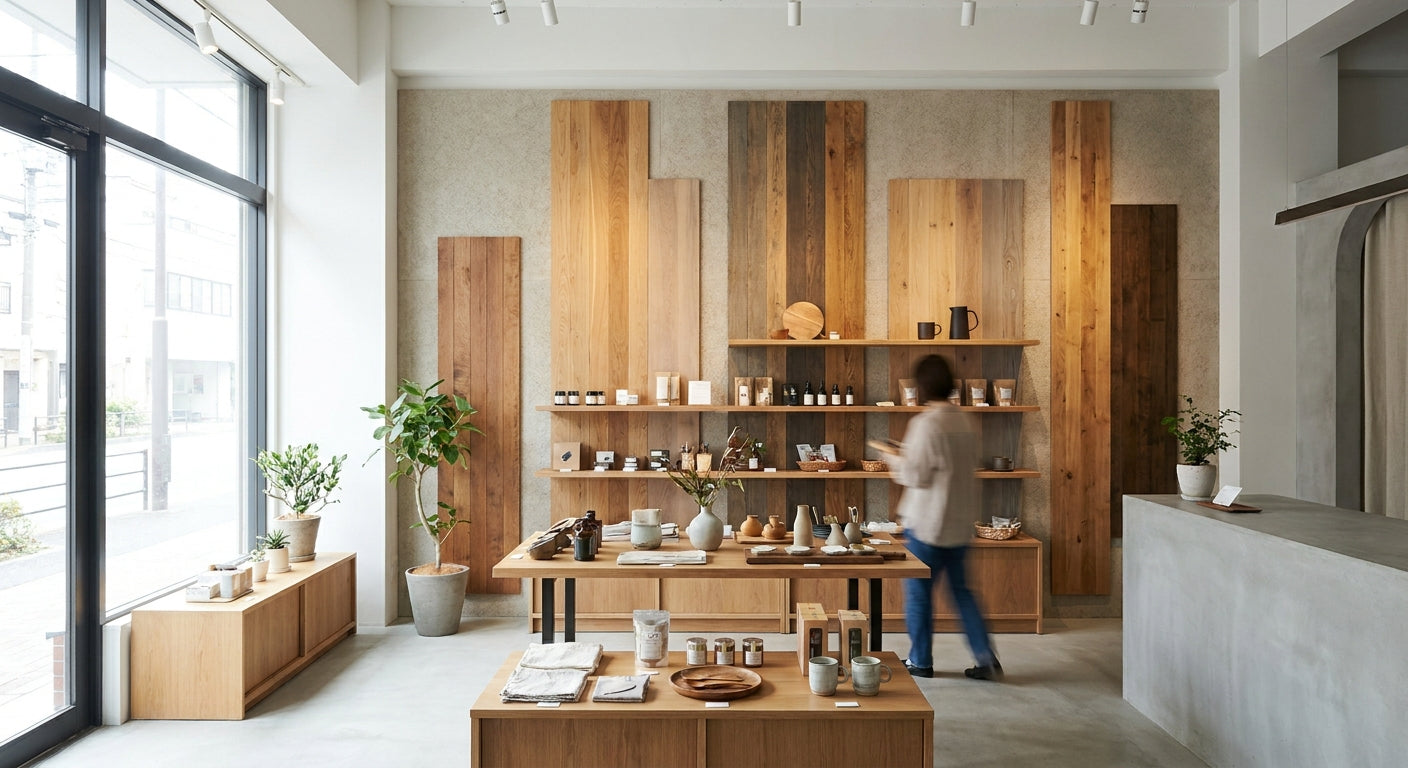Best wood accent panels for retail pop-up shop interiors