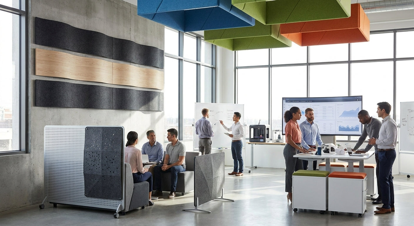 Best acoustic panels for corporate innovation labs