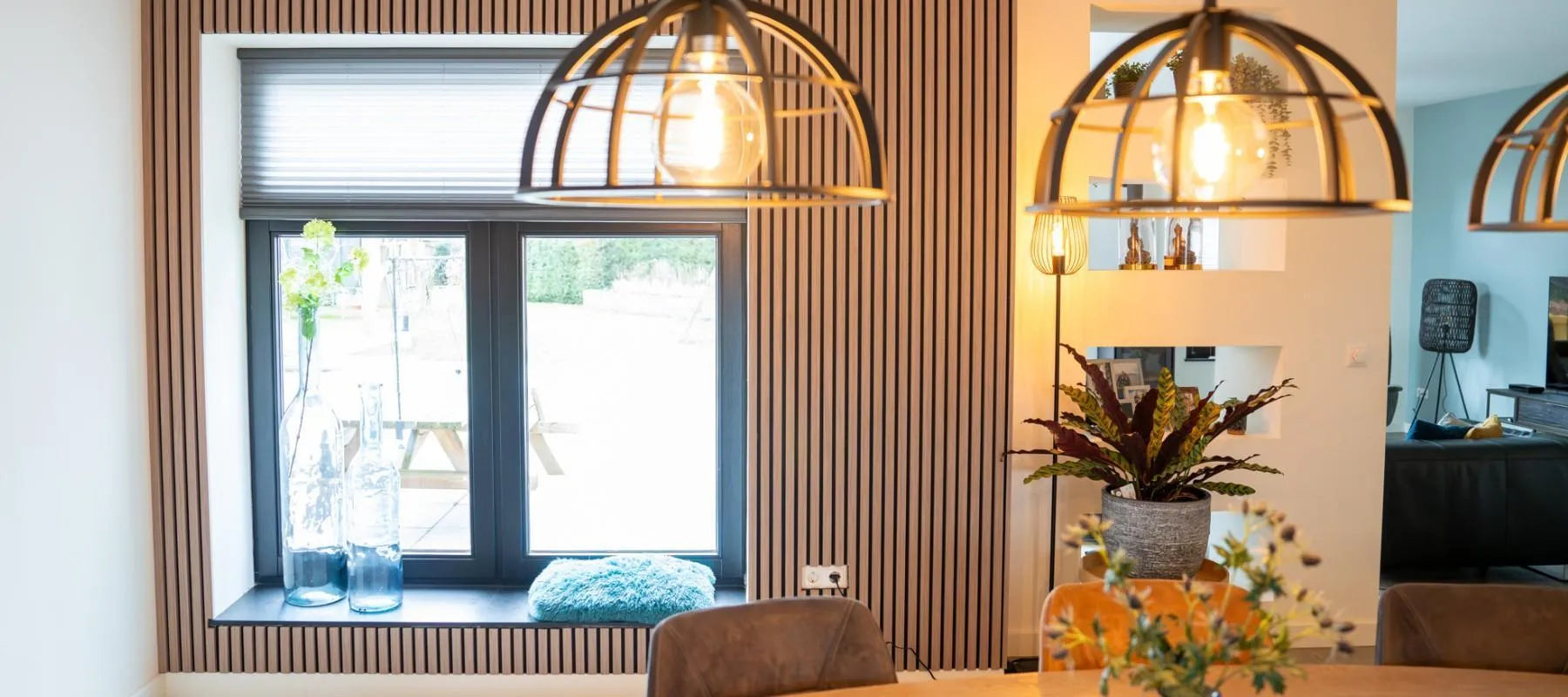 How To Fall In Love With Your Home Again: Install A Slatted Wall