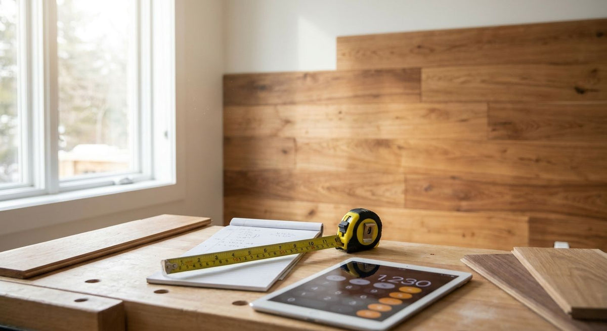 How to calculate wood wall panel cost per square foot