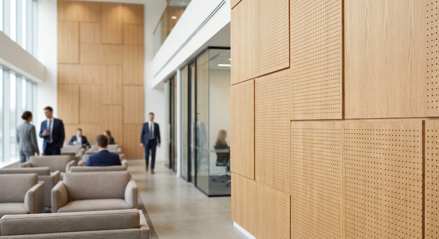 Best sound-rated wood panels for multi-tenant office buildings