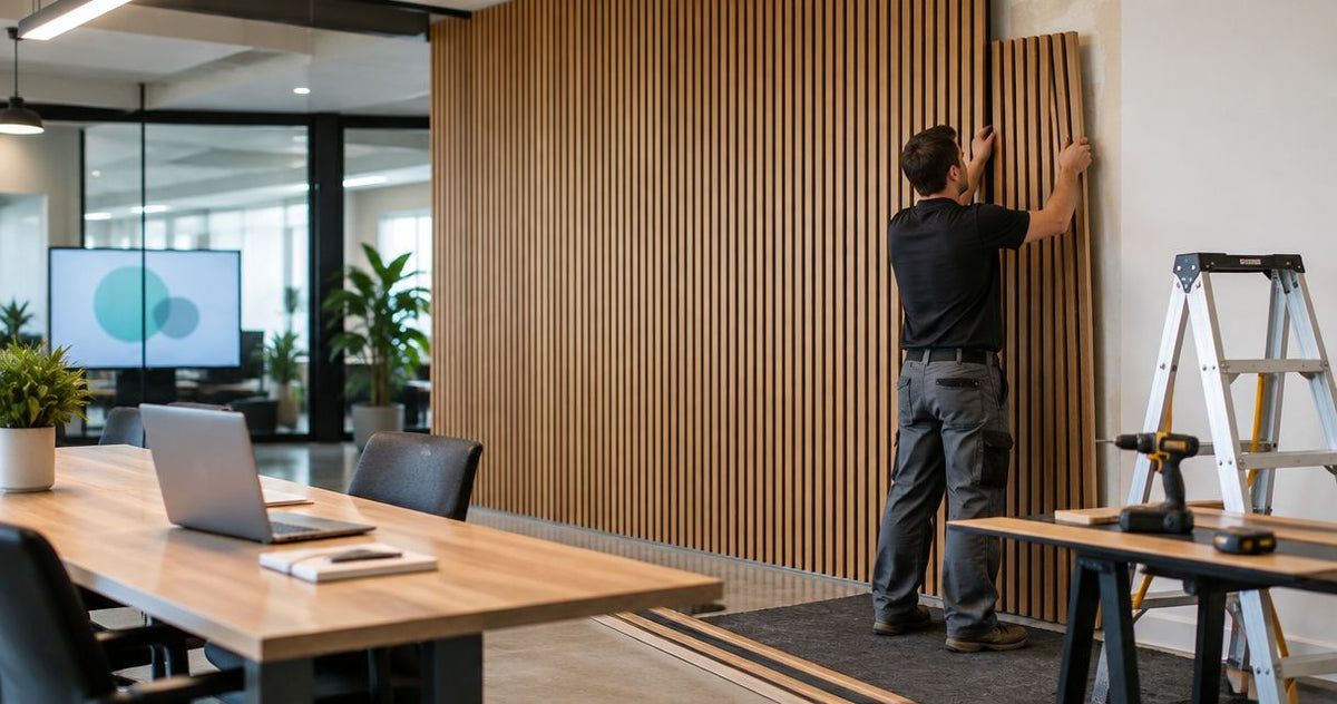 How much does it cost to install acoustic wood panels in a commercial space in 2026?