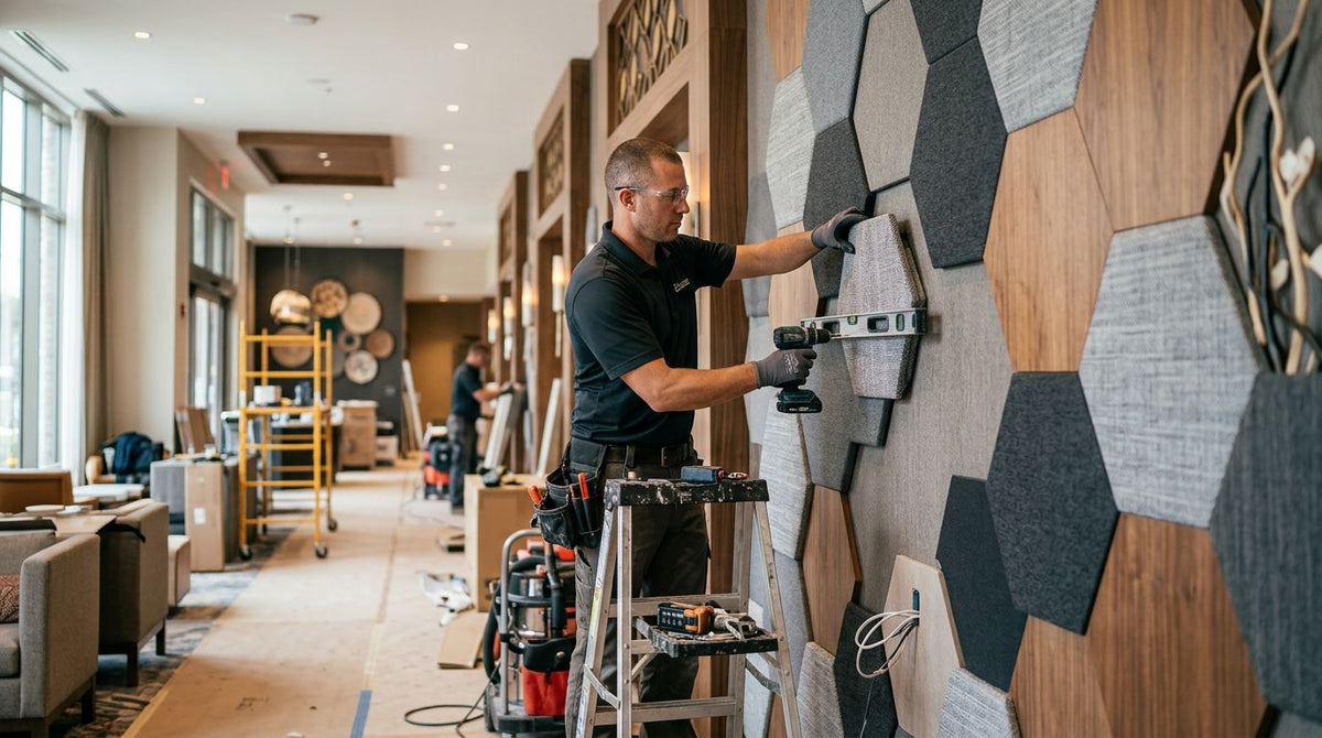 Best acoustic panels for hotel renovation contractors