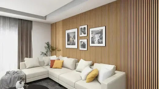 Ceiling Panel Ideas with Slat Wall Panels