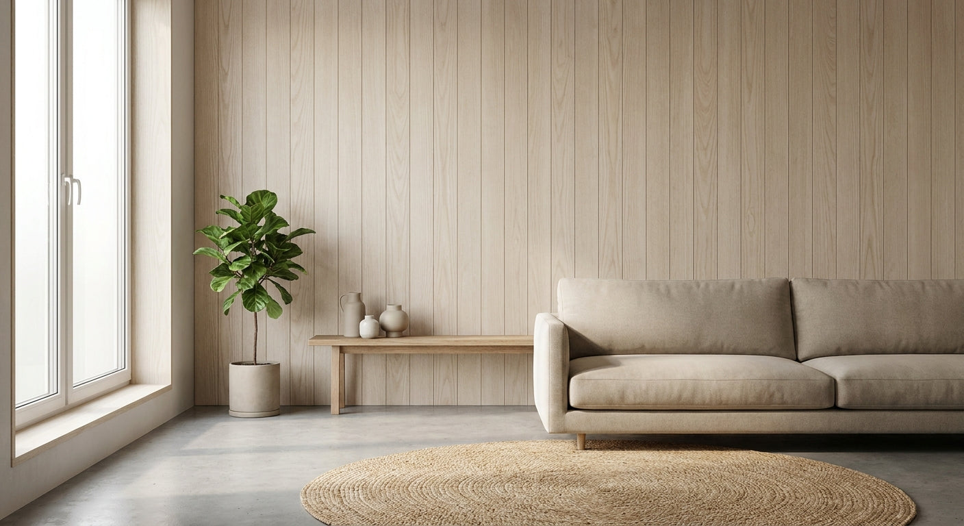 Best ash wood wall panels for minimalist interiors