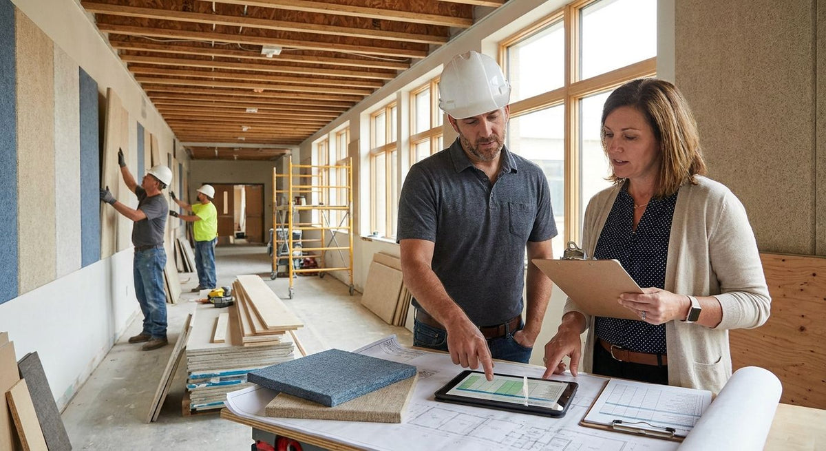How to budget acoustic treatment for a school renovation