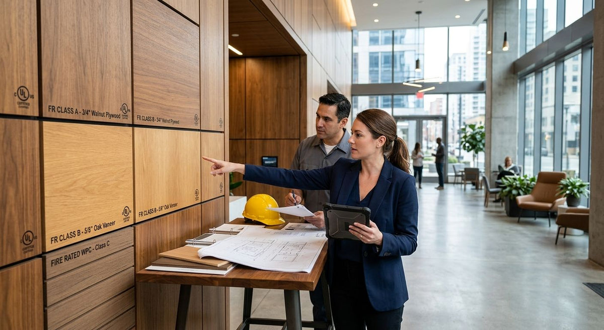 How to choose wood panel fire ratings for commercial buildings