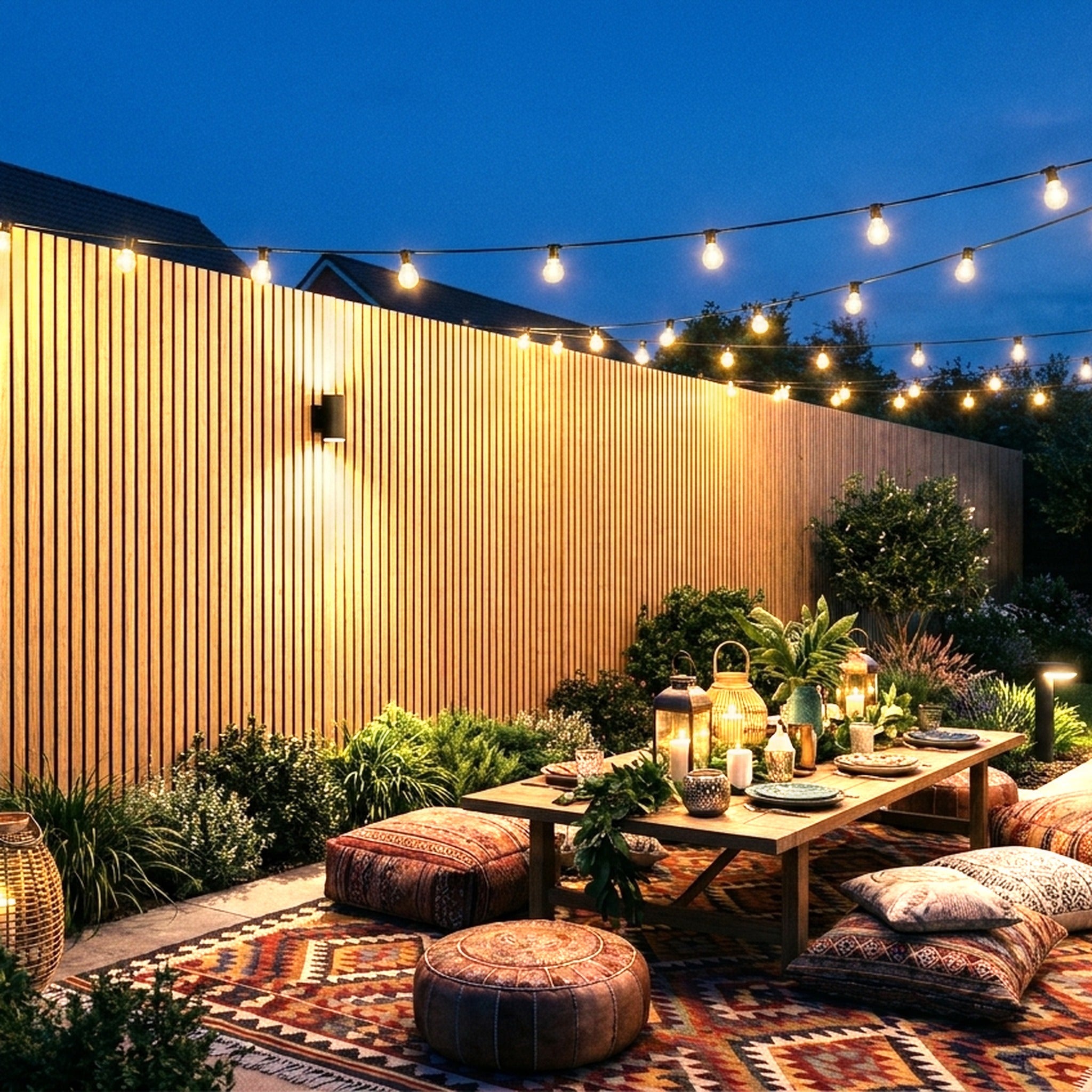 Exterior Wall Panel Birch 94.5" | Garden | 3D Wood Grain (2 Panels per Box)